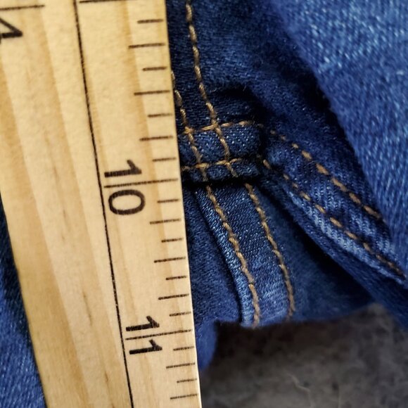 Old Navy Jeans Womens 14 Blue Rockstar Super Skinny Mid-Rise Stretch Denim - Picture 6 of 10